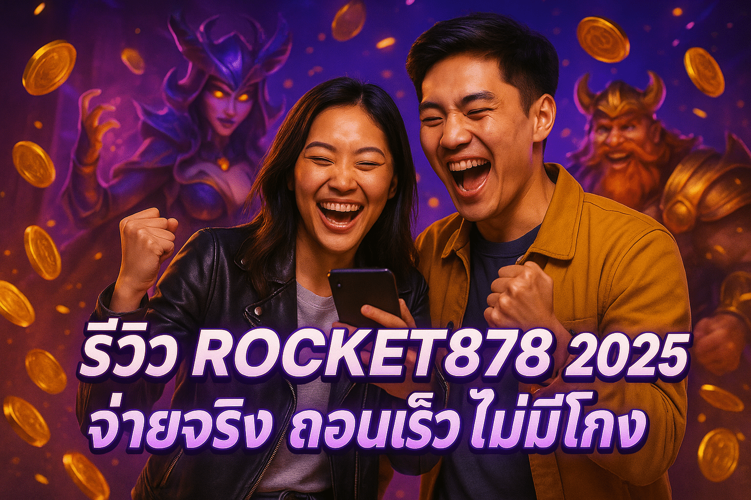 รีวิว ROCKET878 2025 จ่ายจริง ถอนเร็ว ไม่มีโกง