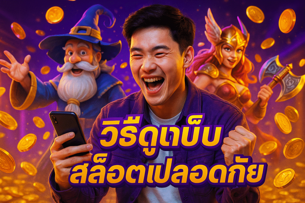 วิธีดูเว็บสล็อตปลอดภัย ROCKET878 เช็กรายละเอียดก่อนเล่น