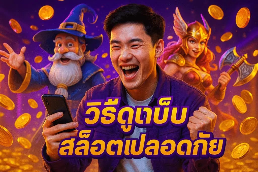 วิธีดูเว็บสล็อตปลอดภัย ROCKET878 เช็กรายละเอียดก่อนเล่น