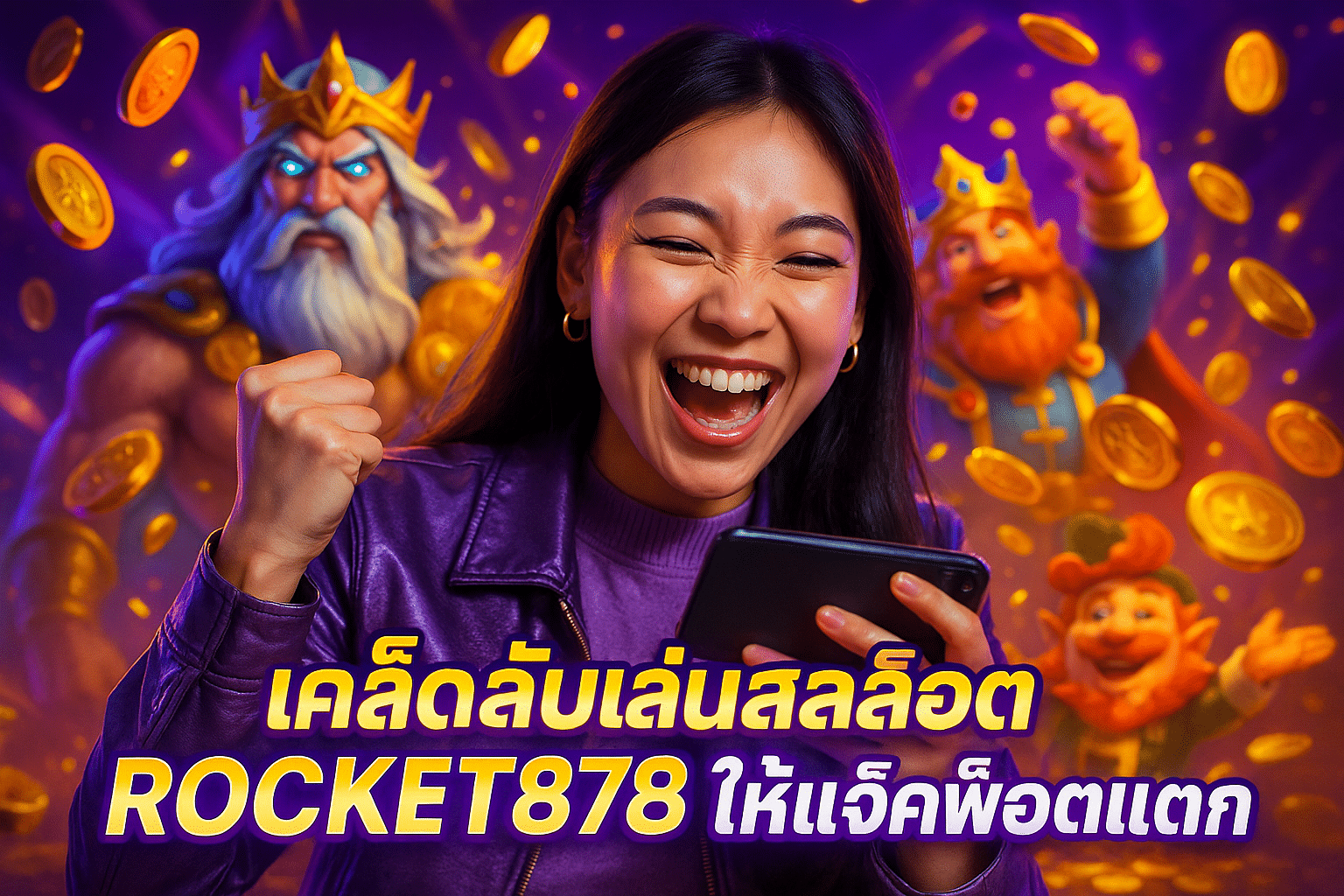 เคล็ดลับเล่นสล็อต ROCKET878 ให้แจ็คพ็อตแตก