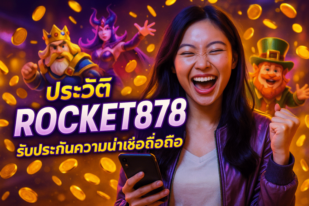 ประวัติ ROCKET878 รับประกันความน่าเชื่อถือ 5 ปี