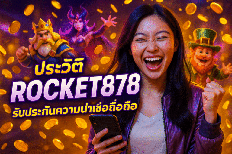 ประวัติ ROCKET878 รับประกันความน่าเชื่อถือ 5 ปี