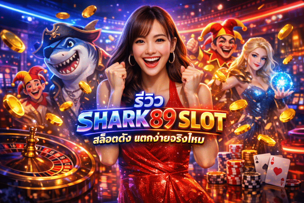 รีวิว SHARK89 SLOT สล็อตดัง แตกง่ายจริงไหม